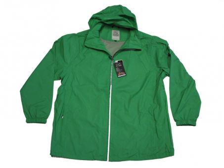 Regen-Jacke in Übergröße 4XL Grün